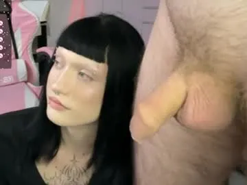 vailyreb — facial cumshow  (couple and Selina's pvt is available) [950 tokens left] #transgirl #bigcock #anal #goth #femboy